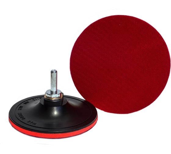 Изображение товара Насадка для дрели и УШМ с липучкой (100x5 мм) HEADROCK 520-010-10005