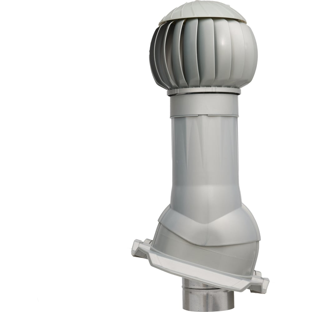 Изображение товара Комплект вентиляции Gervent ПРОФ 21 с кольцом гидрозатвора серебряный