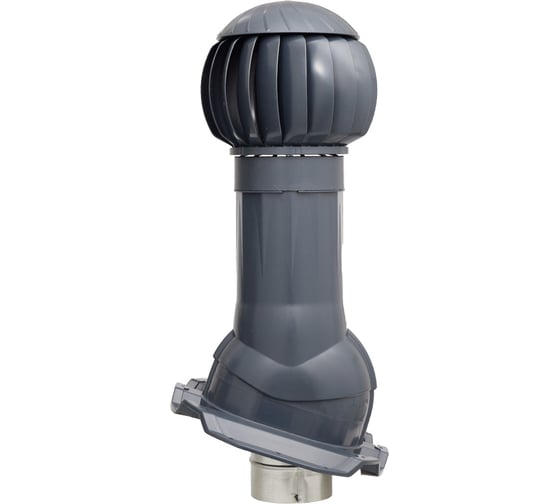 Изображение товара Комплект вентиляции Gervent ПРОФ 21, серый графит КП21/граф