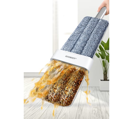 Изображение товара Швабра с вертикальным отжимом Boomjoy JY8142