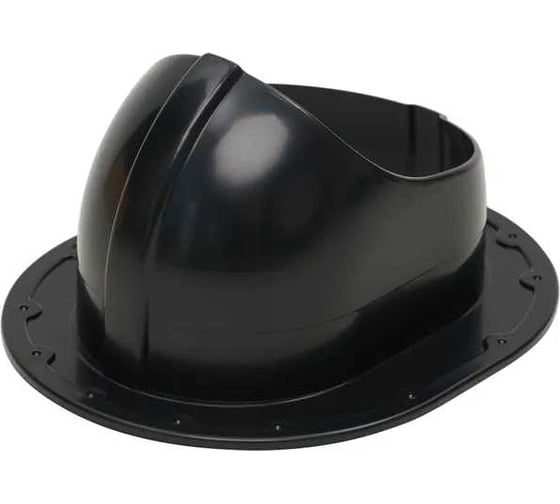 Изображение товара Проходной элемент Gervent для фальцевой и готовой кровли из битумной черепицы, черный ПЭБ/черн