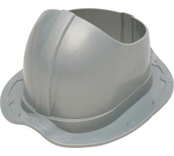 Изображение товара Проходной элемент Gervent для металлочерепицы Monterrey, серебряный ПЭМ/сереб