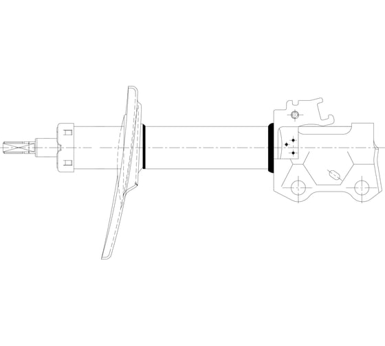 Изображение товара Амортизатор (стойка) передний левый для автомобиля Toyota Rav4 (13-) TRIALLI AG 19164