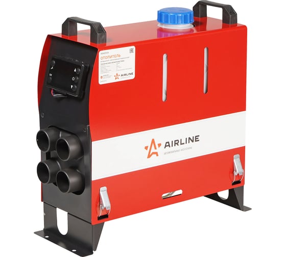 Изображение товара Воздушный автономный переносной отопитель Airline 12 В, 5000 Вт, дизель, металл. корпус (узкий) AEAZ006