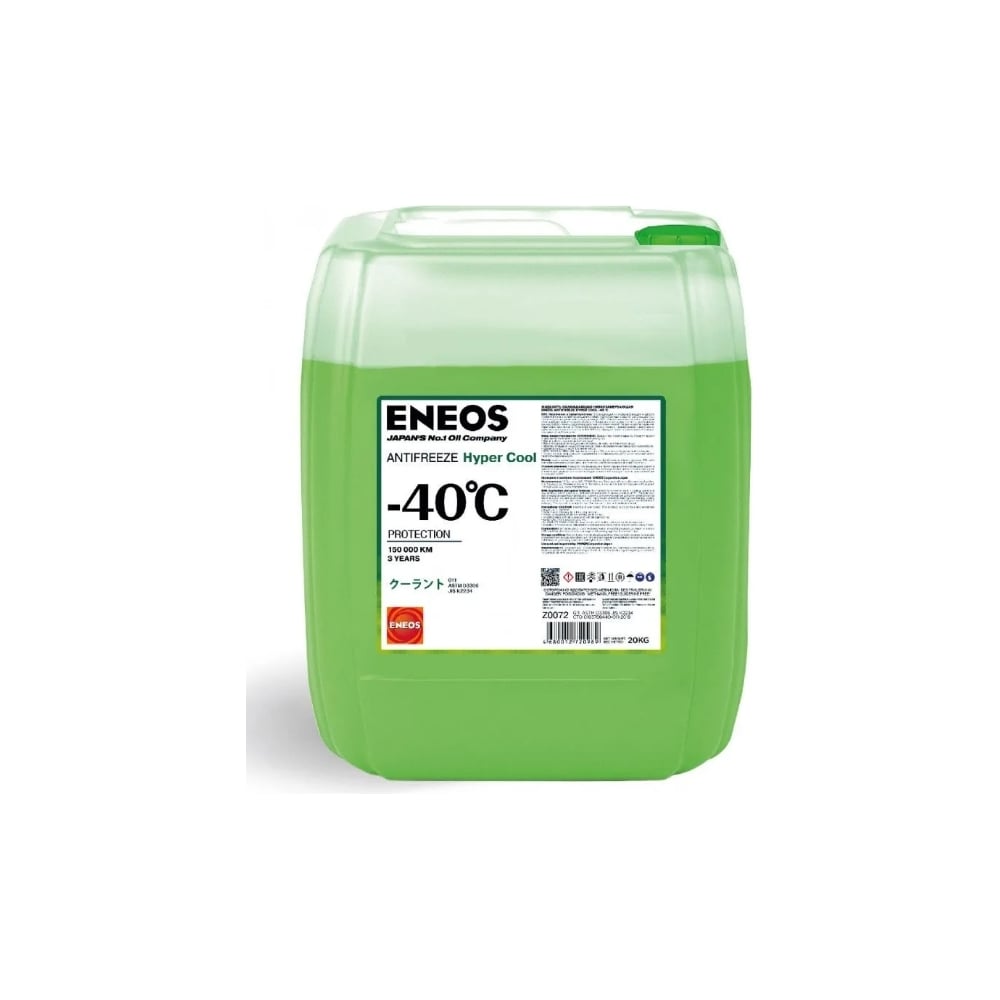 Изображение товара Охлаждающая жидкость ENEOS Antifreeze Hyper Cool -40C 20 л