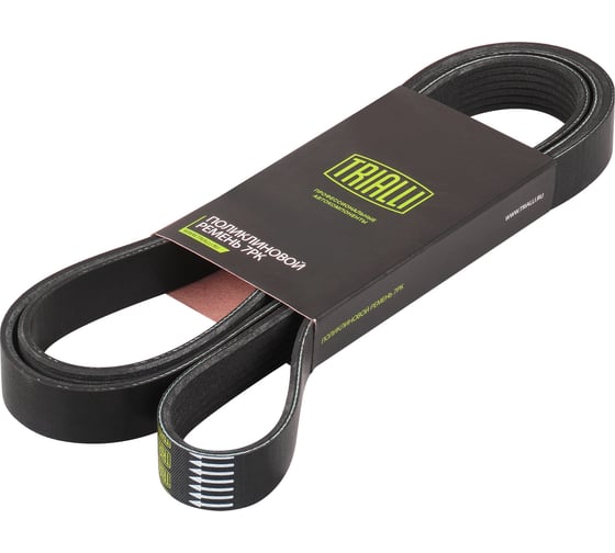 Изображение товара Ремень приводной для автомобилей Toyota LC Prado (09-) 3.0d [KD] AC+ с висконагр. TRIALLI 7PK1933