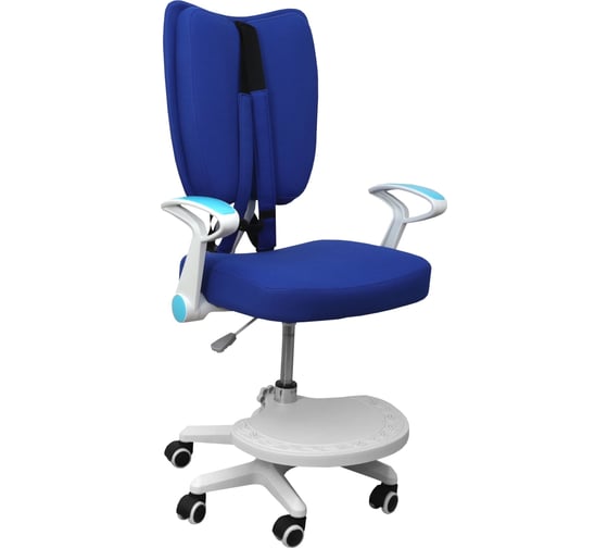 Изображение товара Поворотное кресло AKS Home PEGAS, ткань, синий 75263