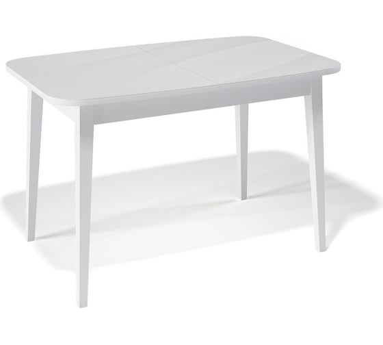 Изображение товара Стол KENNER 1200 M, белый/стекло белое глянец 326464