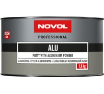 Шпатлевка Novol ALU с алюминием 1.8 кг X6124253