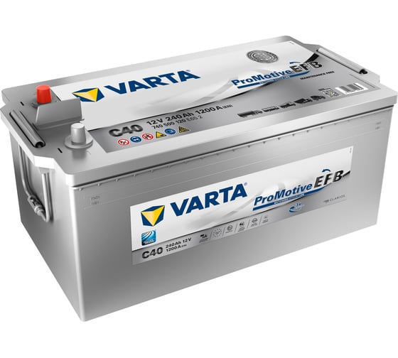 Аккумуляторная батарея VARTA 6СТ240 Promotive EFB 518х276х242 740 500 120 E652 C40 в Кирове - цены, отзывы, доставка, гарантия, скидки