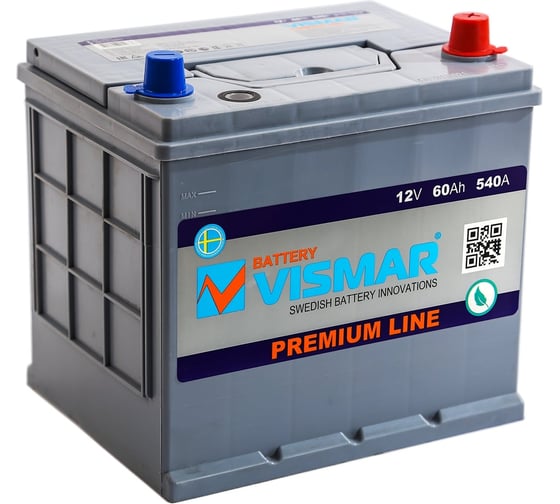 АКБ VISMAR PR ASIA 6СТ-60 L R-0 540А 230/172/225 8699358010636 в Сочи - цены, отзывы, доставка, гарантия, скидки