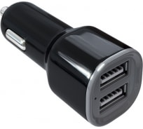 Автомобильное зарядное устройство Red Line Lite AC-1A 2 USB, 1 A, черный УТ000010345