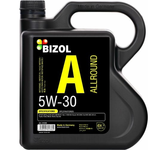 Моторное масло bizol 5w30