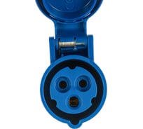 Кабельная розетка PCE 16А 230V 1P+N+E IP44 213-6