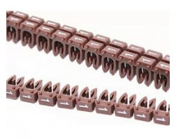 Маркер для кабеля сечением 0,5-1,5 мм DKC символ 1, 200шт MKF1S1