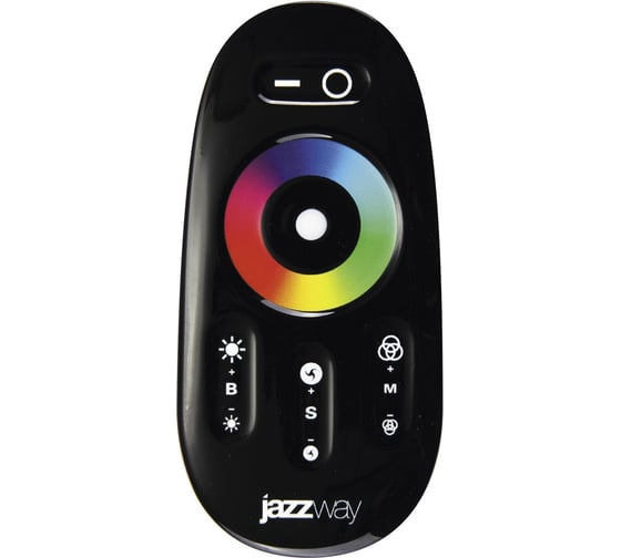 Контроллер Jazzway RGB PRC-4000RF BL черный 12/24V 216/432Вт 1019295 1