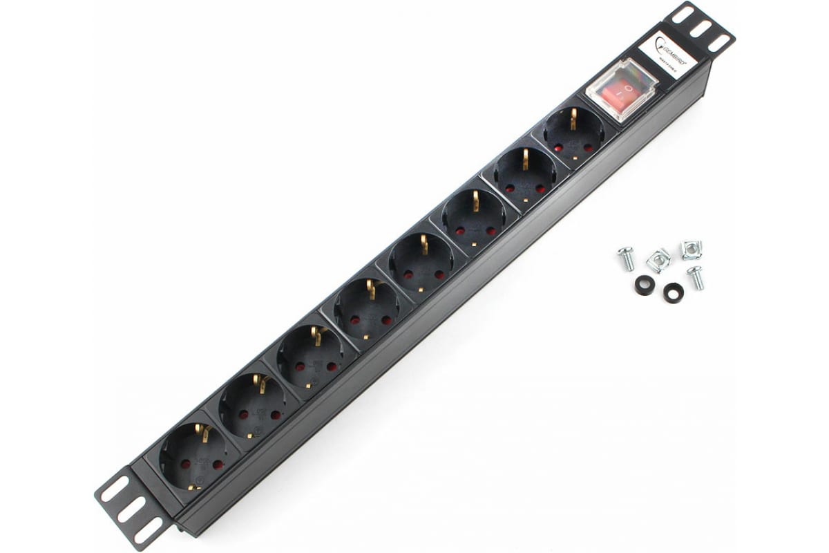 Cabeus pdu 6p b 2eu блок евророзеток для 19 шкафов горизонтальный 6 розеток