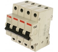 Автоматический выключатель ABB 4P, 40A, C, 4,5кА, BMS414C40 2CDS644041R0404