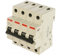 Автоматический выключатель ABB 4P, 10A, C, 4,5кА, BMS414C10 2CDS644041R0104