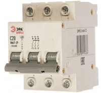 Автоматический выключатель ЭРА SIMPLE ВА 47-29 3P 20А C 4,5кА Б0039239