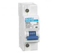 Автоматический выключатель ANDELI DZ58-125 1P 80A х-ка 8-12In ADL01-632