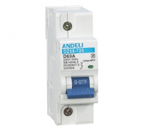 Автоматический выключатель ANDELI DZ58-125 1P 100A х-ка 8-12In ADL01-633