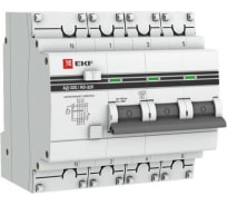 Дифференциальный автомат EKF PROxima АД-32 селективный, 3P+N, 32А/100мА, SQ DA32-32-100S-4P-pro