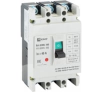 Автоматический выключатель EKF, ВА-99МL, 100/40А, 3P, 18кА, Basic SQmccb99-100-40mi