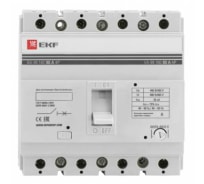 Автоматический выключатель EKF ВА-99 160/80А 4P 35кА PROxima SQ mccb99-160-80-4P