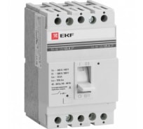 Автоматический выключатель EKF ВА-99, 125/ 80А 3P 25кА PROxima mccb99-125-80