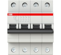 Автоматический выключатель ABB SH204L, C20, 4-полюсный 2CDS244001R0204