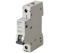 Автоматический выключатель Siemens 230/400V 6KA, 1-полюс, C, 10A 5SL61107