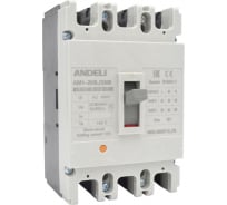 Автоматический выключатель ANDELI AM1-250L/3P 100A, 35KA ADL06-037