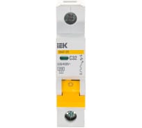 Автоматический выключатель IEK ВА47-29 1п, 32А, "С", 4.5кА MVA20-1-032-C