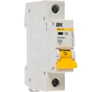 Автоматический выключатель IEK ВА47-29 1п, 6А, "С", 4.5кА MVA20-1-006-C