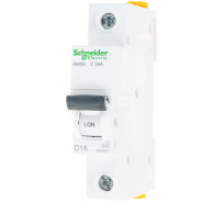 Автоматический модульный выключатель Schneider Electric 1п C 16А iK60 Acti9 6кА SchE A9K24116