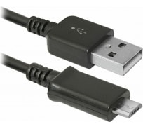 USB кабель Defender USB08-03H USB2.0 AM-MicroBM, 1.0м пакет 87473