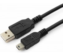 Кабель Cablexpert USB 2.0, мультиразъем USB, AM/miniB, 5P, 30cм, пакет CC-5PUSB2D-0.3M