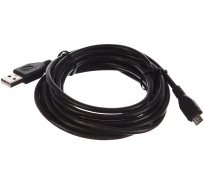 Кабель Cablexpert Pro USB 2.0 AM/micro BM 5P, 3м, экран, черный, пакет CCP-mUSB2-AMBM-10