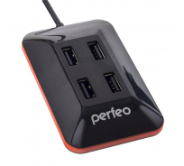 USB-HUB Perfeo 4 Port, чёрный 30012250