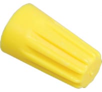 Соединитель проводов IEK СИЗ-1 1.0-3.0, желтый, упаковка 100шт, ИЭК USC-10-3-100