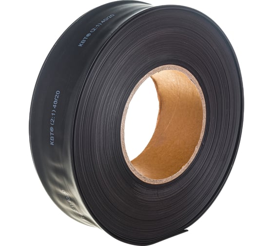 Трубка термоусадочная ТУТнг-40/20 черная КВТ 60096 в Санкт-Петербурге ...