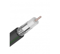 Коаксиальный кабель CADENA RG6 для подключения цифрового телевидения , RG-Black-15m