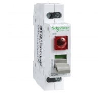 Выключатель нагрузки с индикатором Schneider Electric Acti9 iSW 2П 20A крас. SE A9S61220