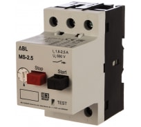 Автомат с регулируемой тепловой защитой ABL 1.6 - 2.5 А, 10 кА MS2.5