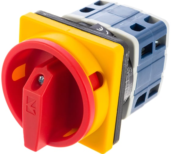 Двухпозиционный трехфазный переключатель Emas аварийного типа 0-1 40А ...