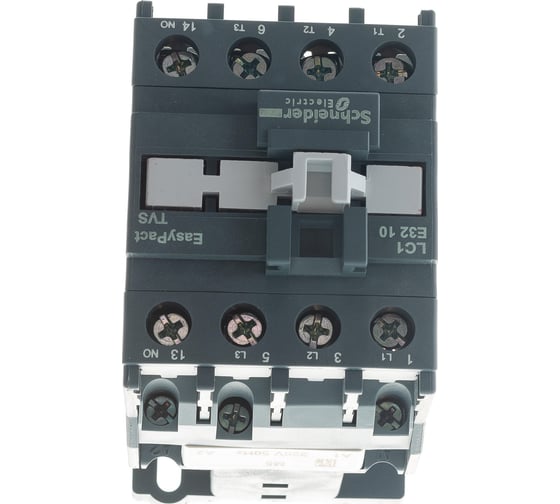 Контактор Schneider Electric 3п 32А 1НО 220В AC TeSys E LC1E3210M5 в ...