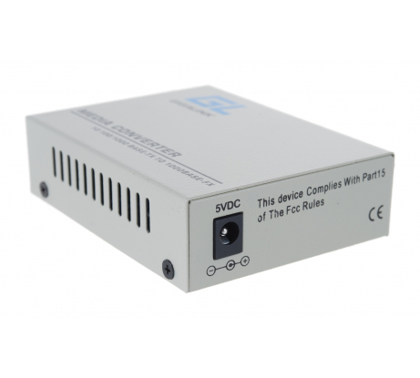 Конвертер UTP-SFP GIGALINK 10/100/1000Мбит/с в 1000Мбит/с, rev2 GL-MC-UTPG-SFPG-F.r2 в Брянске - цены, отзывы, доставка, гарантия, скидки