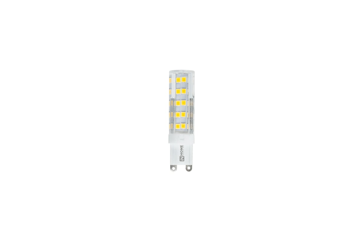 Светодиодная лампа IN HOME LED-JCD-VC 5Вт 230В G9 6500К 450Лм 4690612019918