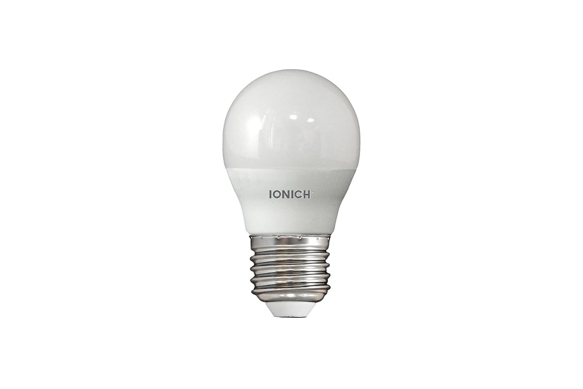 Светодиодная лампа IONICH декоративное освещение ILED-SMD2835-G45-10-900-230-4-E27 1555
